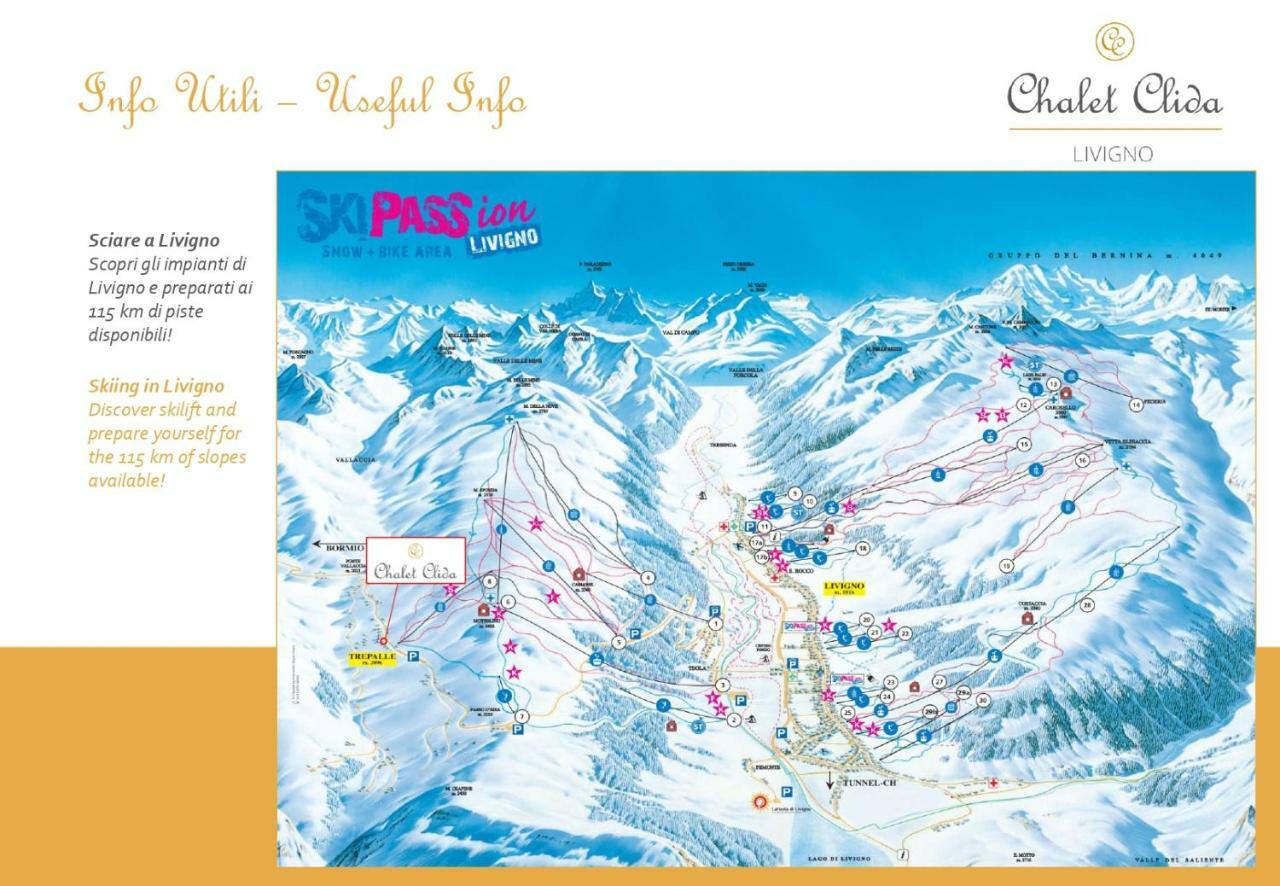 Chalet Clida Livigno Buitenkant foto